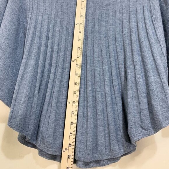 NEW Vila Milano Heather Blue Pleated Top - Picture 6 of 6